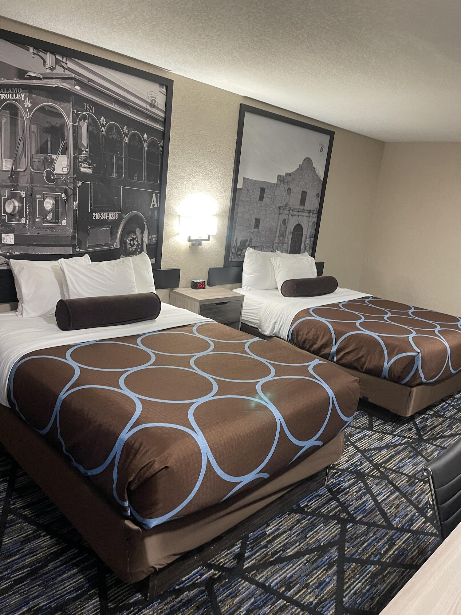Super 8 By Wyndham San Antonio Downtown Ne Hotell Exteriör bild